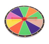 TOBBOMEY DIY Prize Wheel Rotating Fortune Game for Party and Educational Use Multipurpose Luck for Carnivals Trade Shows Holiday Activities Smooth Rotation and Easy Wall Mount