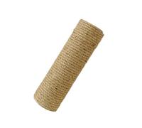 TOBBOMEY DIY Replacement Cat Tree Post Climbing Column with Natural Rope for Indoor Cats Scratching Tower Repair Practical