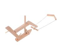 TOBBOMEY DIY Wooden Farm Tool Model Kit Chinese Style Bull Plow Assembly for Learning Educational Craft Material Teaching Aid for Agricultural Tool Understanding and Creativity Development