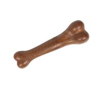TOBBOMEY Dog Teeth Grinding Stick Brown Natural Safe Molar Chew for Puppies and Dogs Bone-shaped Pet for Gum Massage and Teeth Health Beef Scented Interactive Training Plaything
