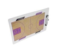TOBBOMEY Double-sided Basketball Coaching Board with Sturdy PVC Dry Erase Surface Portable Strategy Clipboard for Coaches Professional Tactical Planning and Game Communication Accessory