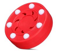 TOBBOMEY Dry Land Hockey Puck for Roller Hockey Game Lightweight High Density Low Friction Glide International Standard Training Puck for Men Smooth Indoor and Outdoor Surfaces