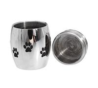 TOBBOMEY Durable Pet Urn Container Creative Commemorative Cinerary Ashes Holder for Pets and Loved Ones Sealed Keepsake Tank for Small Cremated Remains Suitable for Home Display