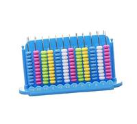 TOBBOMEY Educational Abacus Safe Math Learning Tool for Boys Early Educational Bead Counting Frame Engaging and Simple Design for Preschoolers