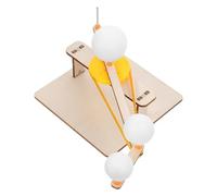 TOBBOMEY Educational Solar System Model Kit with Earth Moon Sun DIY Assembly School Teaching Prop for Hands Learning Creativity and Astronomy Exploration Tool for Students and Families