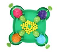 TOBBOMEY Educational Turtle Feeding Desktop Game for Interactive Bean-eating Enhancing Quick Reflexes and Social Skills Fun Learning Game for Family Entertainment