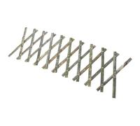 TOBBOMEY Expandable Bamboo Trellis Fence Flexible Garden Border for Plant Support Outdoor Backyard Partition