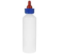 TOBBOMEY Farm Animal Nursing Bottles 500ml: Silicone Nipple Nursing Bottle for Calves Lamps Goat Small Animals - Farm and Zoo Use