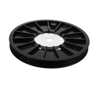 TOBBOMEY Fitness Bike Belt Drive Wheel Pulley Disc Accessory for Home Exercise Bikes Easy Installation Material Compatible with Multiple Models Smooth Transmission Performance