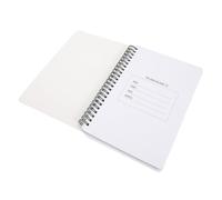 TOBBOMEY Fitness Exercise Planning Notepad Lightweight Fitness Journal with Stylish Cover for Health Management and Workout Scheduling Goal and Weightlifting Tracker for Men and Women