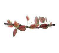 TOBBOMEY Flexible Reptile Climbing Vine with Realistic Texture Bendable Artificial Jungle Branch for Terrarium Decor Suitable for Lizards Snakes Frogs Amphibians Plastic Simulated Vine
