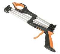 TOBBOMEY Foldable Trash Picker Grabber Tool for Home Use and Material Lightweight Litter Grabber with Ergonomic Handle Multiuse Aid for Picking Up Rubbish Coins Keys Suitable for Elderly