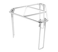 TOBBOMEY Folding Campfire Tripod for Outdoor Cooking Heavy Duty Stable Grill Stand with Triangular Base Multi Compatible for Camping Hiking Picnics Lightweight and Easy to Assemble
