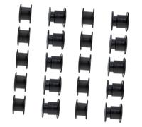 TOBBOMEY Foosball Rod Bearings and Foosball Bushings 12mm Plastic Table Football Bearings 10 Pairs Universal Replacement Parts for Football Tables Accessories