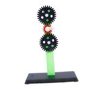 TOBBOMEY Gear Group Teaching Apparatus with Bracket Educational Experimental Tool for Physics Mechanics Lab Stem Science Teaching Equipment for Student Practical Skills Random Color