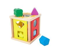TOBBOMEY Geometric Building Block for Preschool Educational Cognitive Plaything Early Learning Development Gift for Boys
