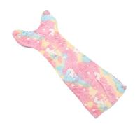 TOBBOMEY Glow Dark Mermaid Blanket for Soft Wearable Cozy for Bedtime Stories Camping and Lounging Polyester Fiber Warmth with Playful Fantasy Design