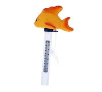 TOBBOMEY Goldfish Floating Pool Thermometer with Dual Fahrenheit Celsius Display Accurate Cartoon Animal Design for Indoor Outdoor Swimming Pools Fish Tanks and Bathtubs Temperature Gauge