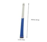 TOBBOMEY Golf Club Grip Component White Blue Anti-slip Rubber Handle Practical Swing Training Tool for Improved Power Accuracy Consistency All-weather Golf Grip Replacement