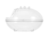 TOBBOMEY Hamster Bathroom Essentials Small Animal Litter Box Pet Bath Container Safe Materials