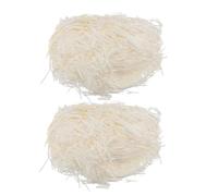 TOBBOMEY Hamster Bedding Paper Scraps Nesting Material Beige Pet Paper Shavings for Animals Comfortable Fluffy Padding Suitable for Rabbits Gerbils Guinea Pigs Chinchillas