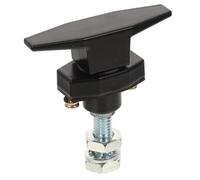 TOBBOMEY Handle Zinc Alloy Cabinet Lock Drawer Safety Lock Industrial T-Shaped for Garage Doors Rv Storage Boxes Thickness