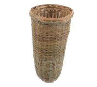 TOBBOMEY Handwoven Bamboo Wine Strainer Large Hop Filter Basket for Homemade Beer Brewing Fine Mesh Filter for Efficient Solid Liquid Separation in Wine and Beer Making