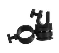 TOBBOMEY Hard Hat Headlamp Clip Lightweight Helmet Mount Rotatable for Secure Night Work Outdoor Use Construction Safety Gear