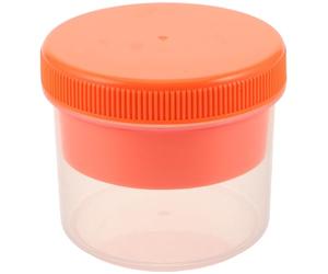TOBBOMEY Hearing Aid Box: BTE Hearing Aid Dehumidifier Container - Shockproof Drying & Maintenance Canister for Pocket and Travel Use,Orange