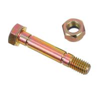 TOBBOMEY Heavy Duty Shear Pin Kit for Snow Blowers Shear Bolt and Nut Replacement Parts for Reliable Winter Snow Clearing