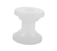 TOBBOMEY Heavy Duty White Nylon Anchor Roller for Boats Abrasion Resistant Bow Pulley for Kayaks Yachts and Trailer Craft Easy Replacement Anchor Guide Wheel