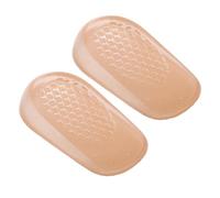 TOBBOMEY Height Increase Insoles for Women Soft Elastic Gel Heel Lift Inserts Invisible Shoe Pads for Casual Athletic Formal Footwear Comfortable Boost Versatile Height
