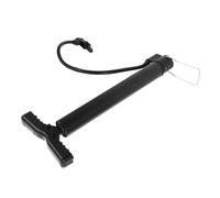 TOBBOMEY High Pressure Aluminum Alloy Inflator Pump for Bikes and Basketballs Portable Ergonomic Hand and Foot Air Pump with Extra Needle for Balloons Boats Motorcycles and Cars Compact