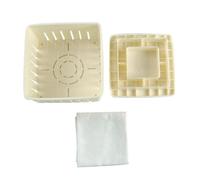 TOBBOMEY Homemade Tofu Maker Cotton Cloth Simple DIY Tofu Mold Kitchen Tool Easy and Convenient at Home Practical Cooking Accessory