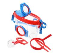 TOBBOMEY Insect Observation Box with Magnifier and Tweezers Transparent Bug Viewer Container for Outdoor Exploration and Science Learning Educational Insect Observation Tool Kit