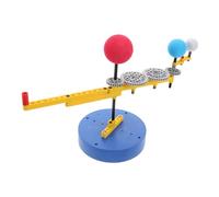 TOBBOMEY Interactive Solar System Model Educational Science Kit for Elementary Students Earth Moon Sun Globe for Astronomy Learning and Creative Stem Projects