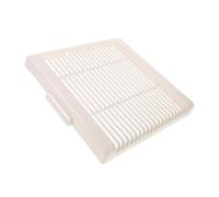 TOBBOMEY Kitchen Exhaust Fan Cover 6-inch Ventilation Grille Panel 23.5cm White Wall Fan Ventilation Cover for Bathroom and Range Hood Replacement