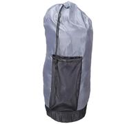TOBBOMEY Large Nylon Laundry Backpack Bag with Adjustable Straps Lightweight Dirty Clothes Storage for Home Travel Bedding Towels and Quilts Easy-clean Multipurpose Garment Bag