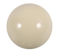TOBBOMEY Large Professional Cue Ball for Pool Table, Reusable White Billiard Ball for Training and American Pool Games