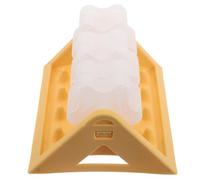 TOBBOMEY Leakproof Interactive Cat Feeder with Push Button Portion Control Food Freshness Sealed Puzzle Dispenser for Mental Stimulation and Enrichment Suitable for Pets Indoor Training