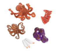 TOBBOMEY Lifelike Octopus Simulation Model Figure Educational Evolution for Preschoolers Nature Cognition and Creativity Development Plastic