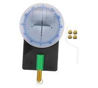 TOBBOMEY Light Refraction and Reflection Apparatus Physics Teaching Instrument for Angle Scale Plastic Lightweight Educational for School and Home Science Experiments Random Style