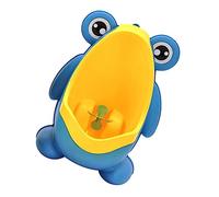TOBBOMEY Lovely Cartoon Frog Boy Urinal Potty Training Tool Wall Mounted Lightweight PP Pee Pot for Boys Space Saving Standing Potty with Cute Design Easy Installation for Home Toilet