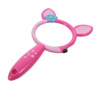 TOBBOMEY Magnifying Glass Cute Animal Design Lightweight Reading Magnifier for Outdoor Play and Science Exploration Educational