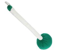 TOBBOMEY Manual Massager Hammer for Neck and Back, 33cm Handheld Massage Tool, Portable Deep Tissue Massage Hammer for Shoulder and Spine Relaxation, Dark Green Material