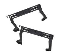 TOBBOMEY Microwave Oven Door Latch Hook 2pcs Plastic Replacement for C17l Model Kitchen Repair Parts
