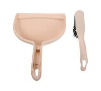 TOBBOMEY Mini Broom and Dustpan Set for Small Handheld Sweepers with Easy-Grip Handles for Home Office Pet Hair Removal and Desktop Cleaning Tasks