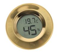 TOBBOMEY Mini Digital Hygrometer for Indoor Use Reptile Humidity Gauge Mason Jar Humidity Monitor for Wine Cabinet Preservation Monitoring