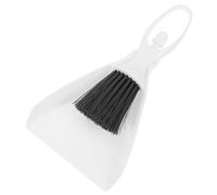 TOBBOMEY Mini Dustpan and Broom for Hamster Cage Cleaning Compact Plastic Small Animal Sweeper for Desktop Keyboard Countertop Multifunctional Pet Cage Dustpan Brush