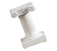 TOBBOMEY Mini Roman Column Statue Resin Candle Holder Decorative Pillar for Entryway Decor Garden Ornaments Wedding Centerpiece Sturdy Non-slip Base
